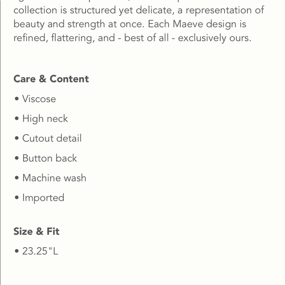 MAEVE Meadowsweet Blouse from Anthropologie - Picture 4 of 9